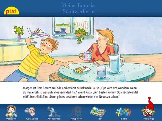 Meine Tante ist Stadtwerkerin iPad  Screenshots
