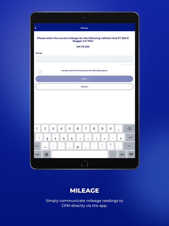 CPM-App iPad  سکرین شاٹس