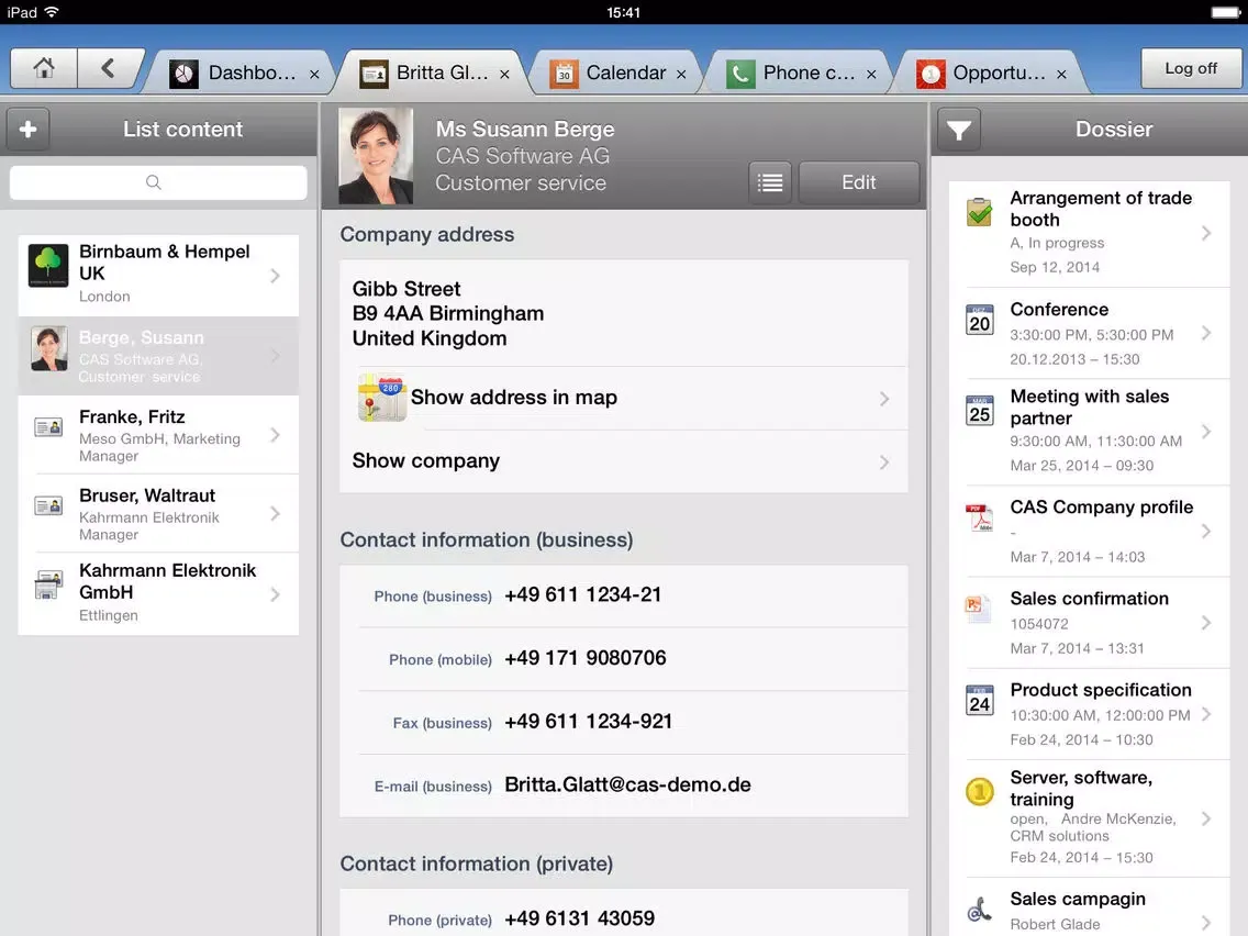 Capturas de pantalla de CAS genesisWorld x6 for iPad iPad 