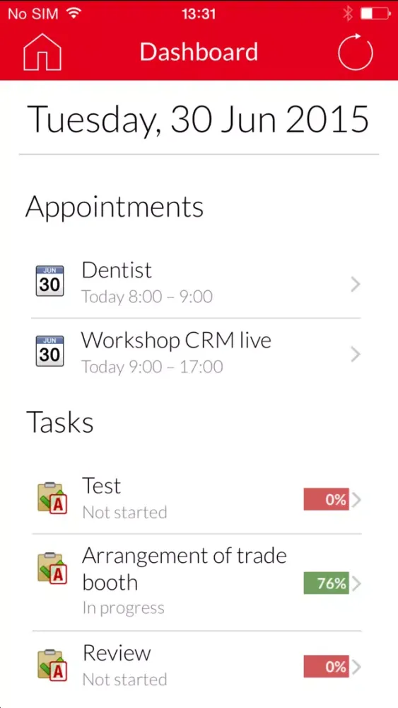 CAS genesisWorld x8 Classic for iPhone Screenshots