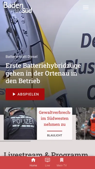 Baden TV Süd应用截图