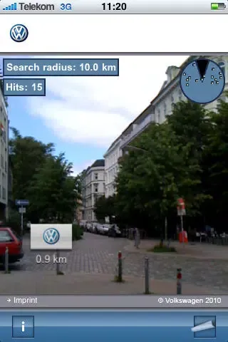 Скриншоты Volkswagen Dealer Search