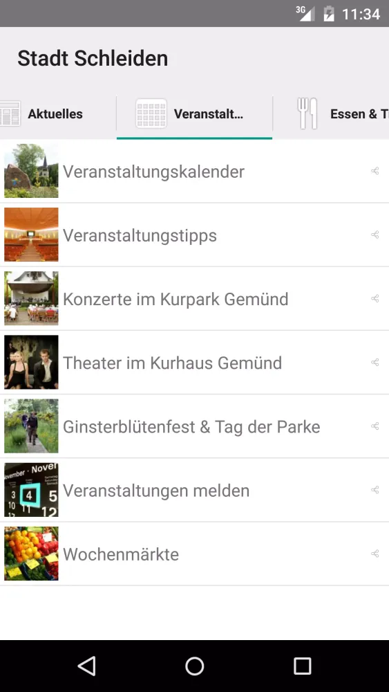 Ảnh chụp màn hình của Stadt Schleiden