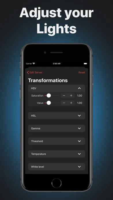 Tangkapan layar Hyperion Remote