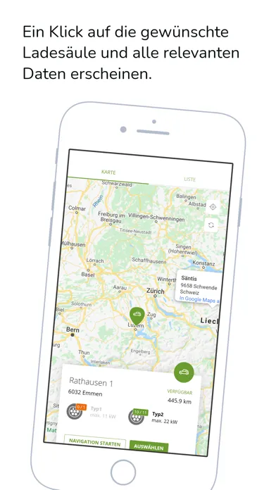 Capturas de pantalla de CKW E-Mobilität Access