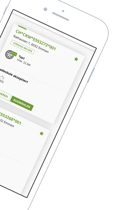 Capturas de pantalla de CKW E-Mobilität Access