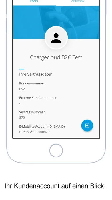 Zrzuty ekranu SWE Lade-App