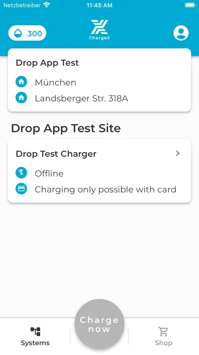 ภาพหน้าจอของ Drop Power Sharing