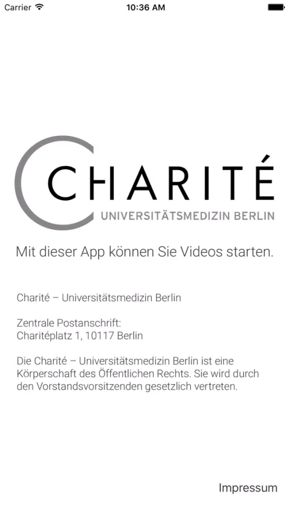 Charité Player应用截图