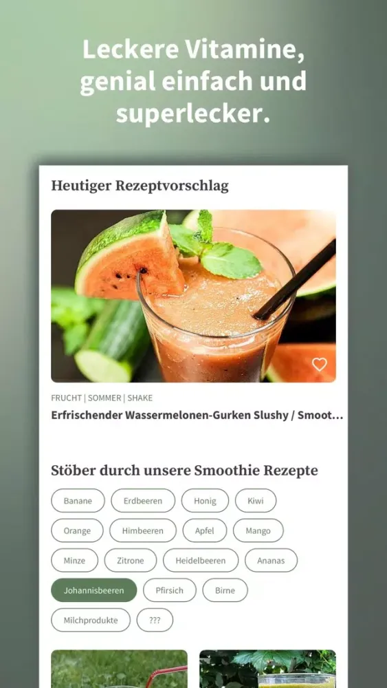 Chefkoch Smoothies Screenshots