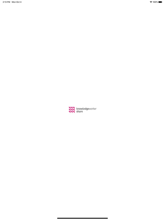 Knowledgeworker Share iPad  スクリーンショット