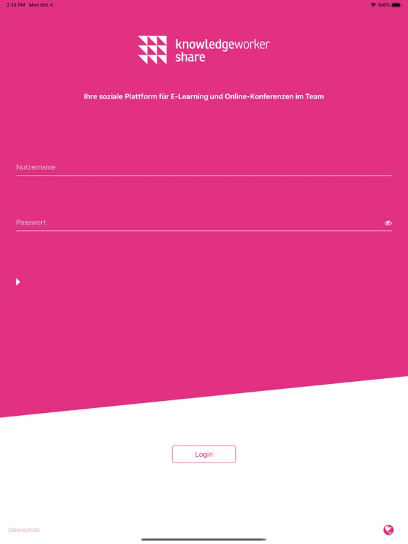 Knowledgeworker Share iPad  スクリーンショット