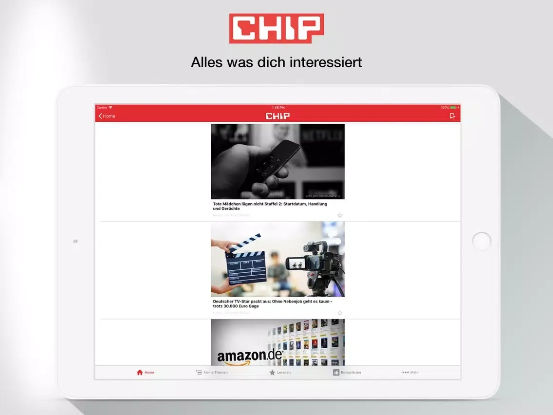 تصاویر CHIP Online iPad 
