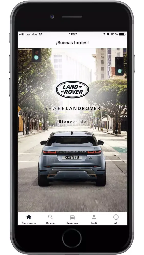 Tangkapan layar Share Land Rover