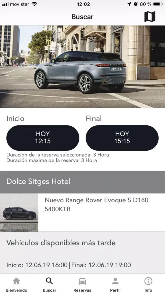 Tangkapan layar Share Land Rover