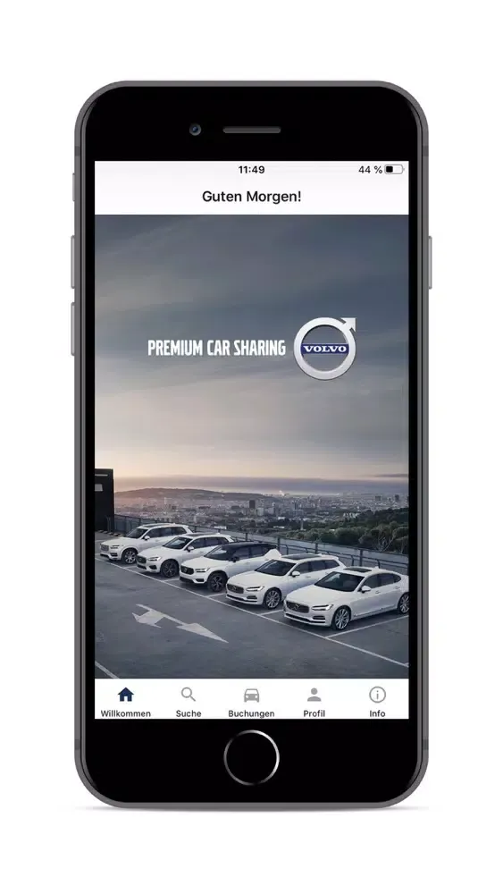 Volvo Premium Car Sharing Ekran Görüntüleri