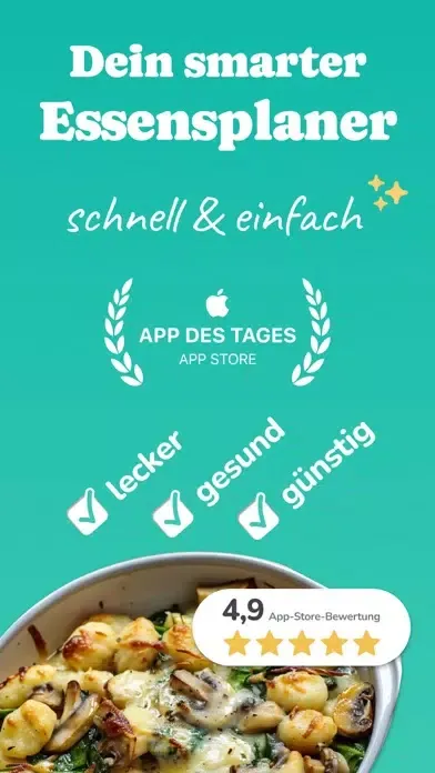 Tangkapan layar Choosy – Essen planen & kochen
