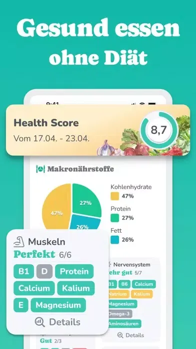 Tangkapan layar Choosy – Essen planen & kochen