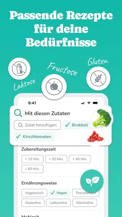 Tangkapan layar Choosy – Essen planen & kochen