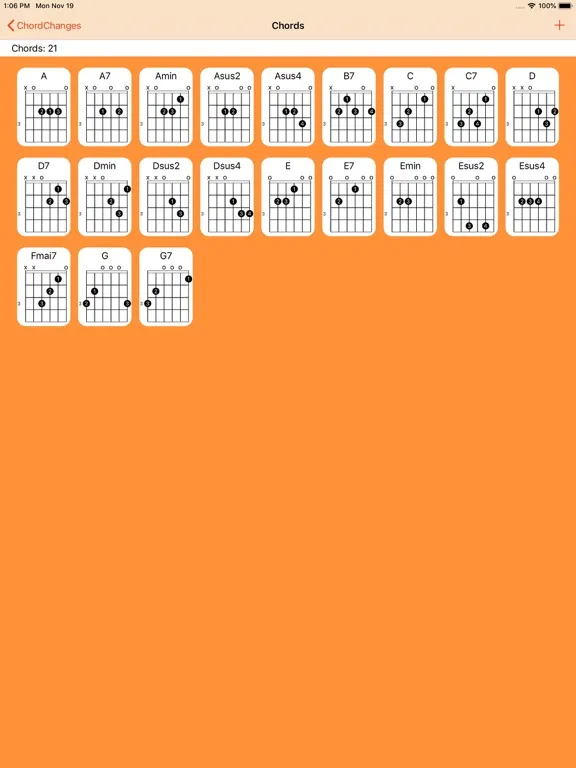 Capturas de pantalla de ChordChanges iPad 
