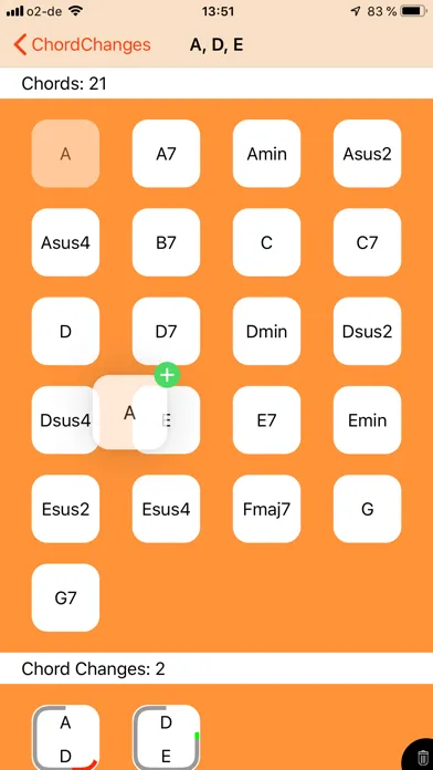 Capturas de pantalla de ChordChanges