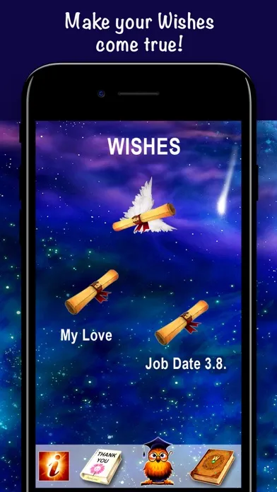 ภาพหน้าจอของ Wishes. Dreams  Come True!