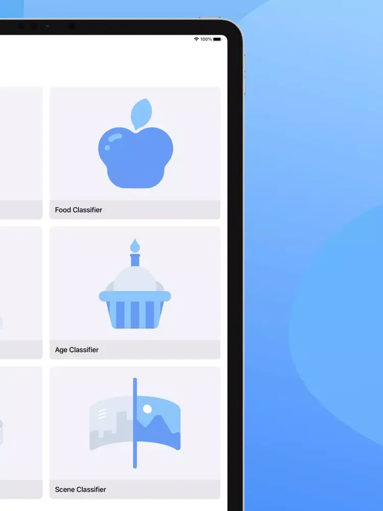 Classify: Image Classifier iPad  Screenshots