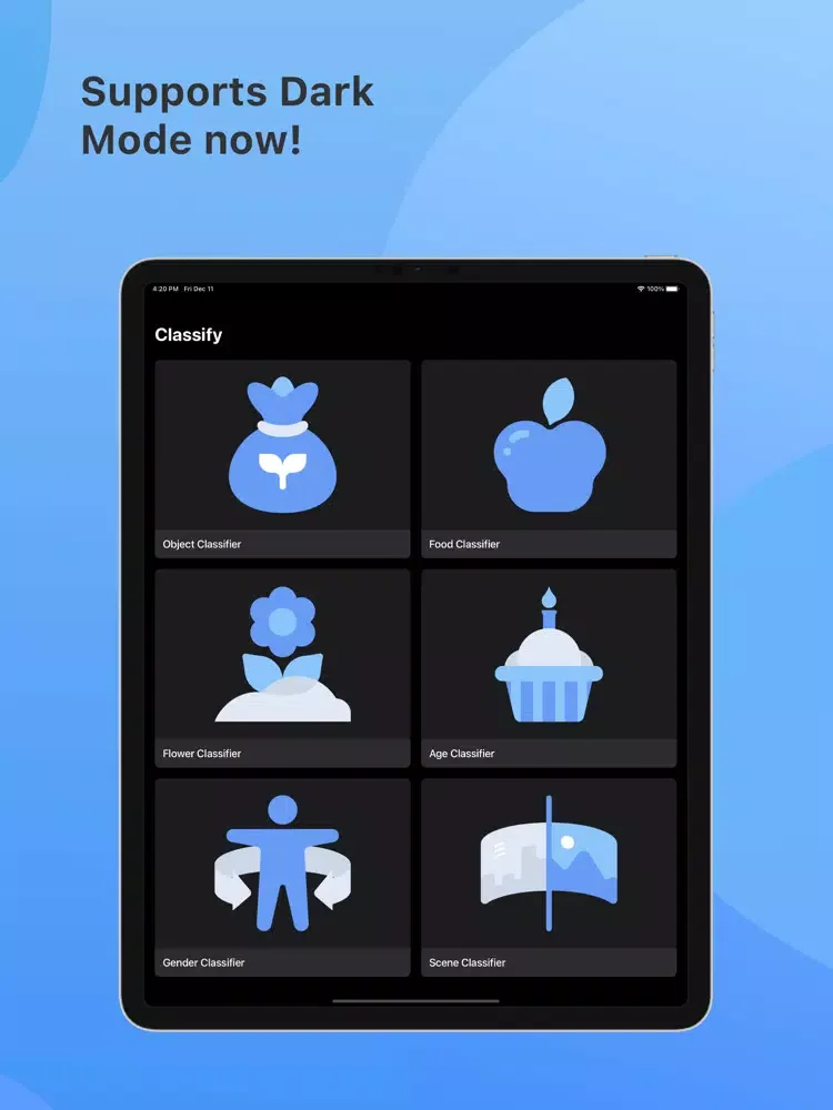 Classify: Image Classifier iPad  Screenshots