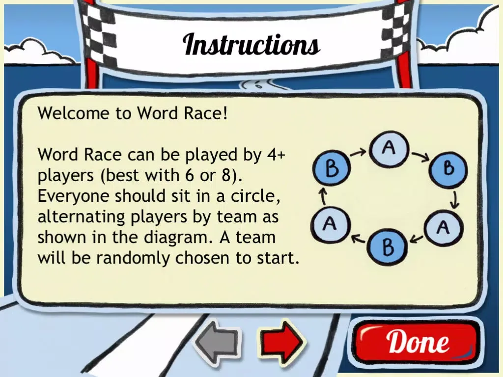 تصاویر Word Race iPad 