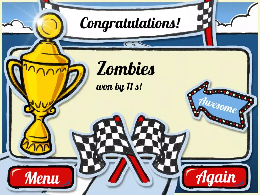 تصاویر Word Race iPad 