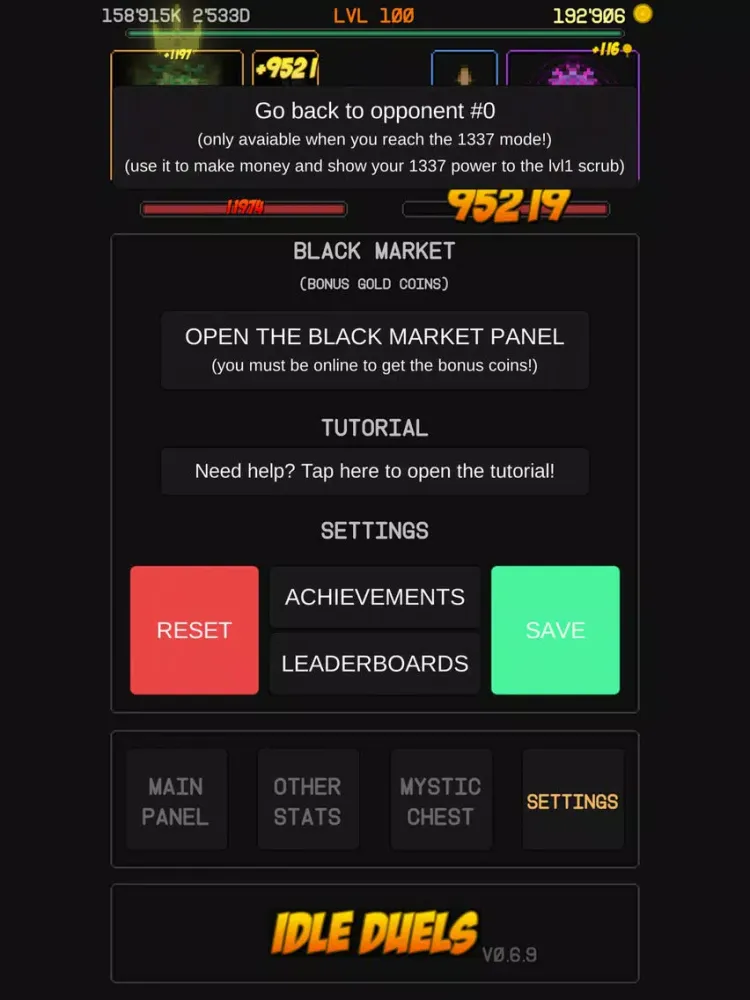 Idle Duels iPad  Ekran Görüntüleri