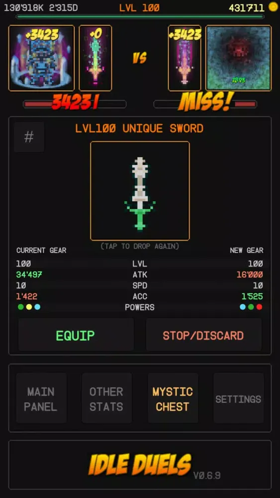 Idle Duels Ekran Görüntüleri