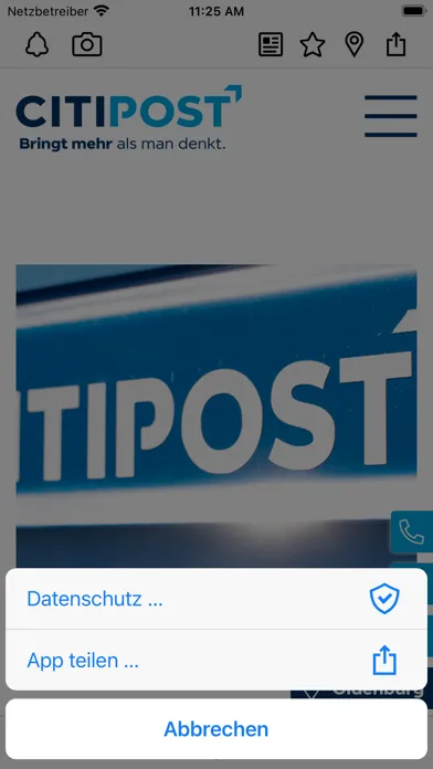 Tangkapan layar CITIPOST Nordwest