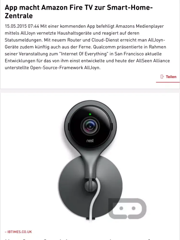 Ảnh chụp màn hình của Ensyo – your smart home news curator iPad 