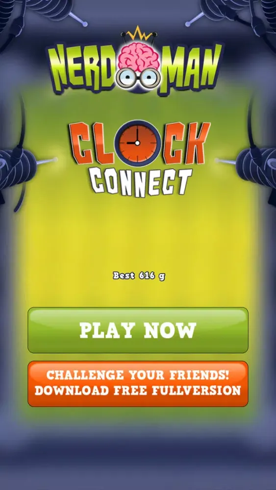 Tangkapan layar ClockConnect · NerdMan