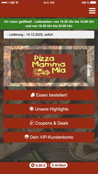 Screenshot di Pizza Mamma Mia Holzgerlingen