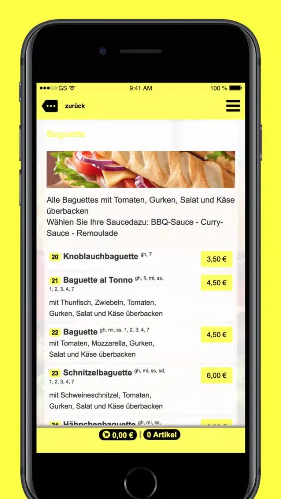 Ảnh chụp màn hình của Mike's Burger