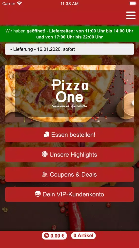 Pizza One Mönchengladbach Screenshots