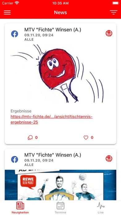 MTV Fichte Winsen Aller स्क्रीनशॉट
