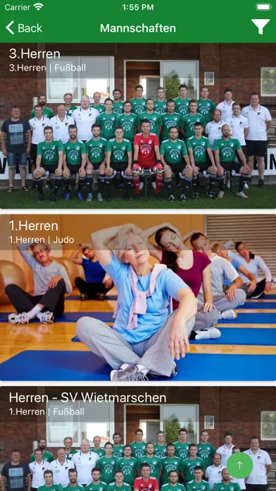 Zrzuty ekranu SV Wietmarschen