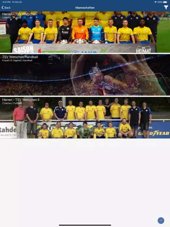 صور TSV Wetschen iPad 