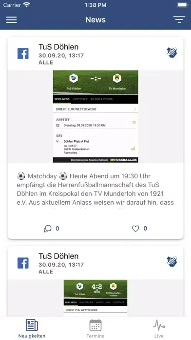 TuS Döhlen স্ক্রিনশট