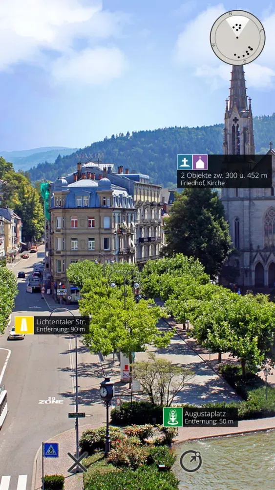 Zrzuty ekranu Baden-Baden MOBIL