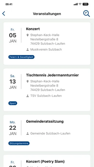 Capturas de pantalla de Gemeinde Sulzbach-Laufen