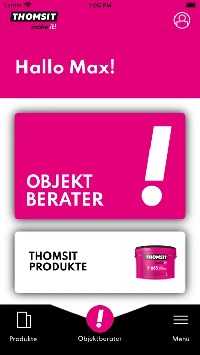 ภาพหน้าจอของ THOMSIT Objektberater