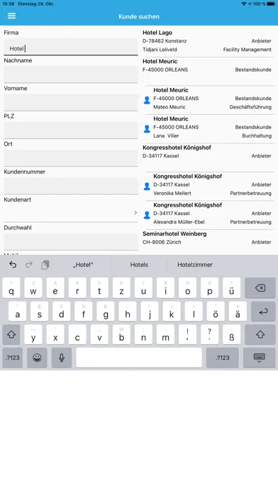 Tangkapan layar cobra Lead App