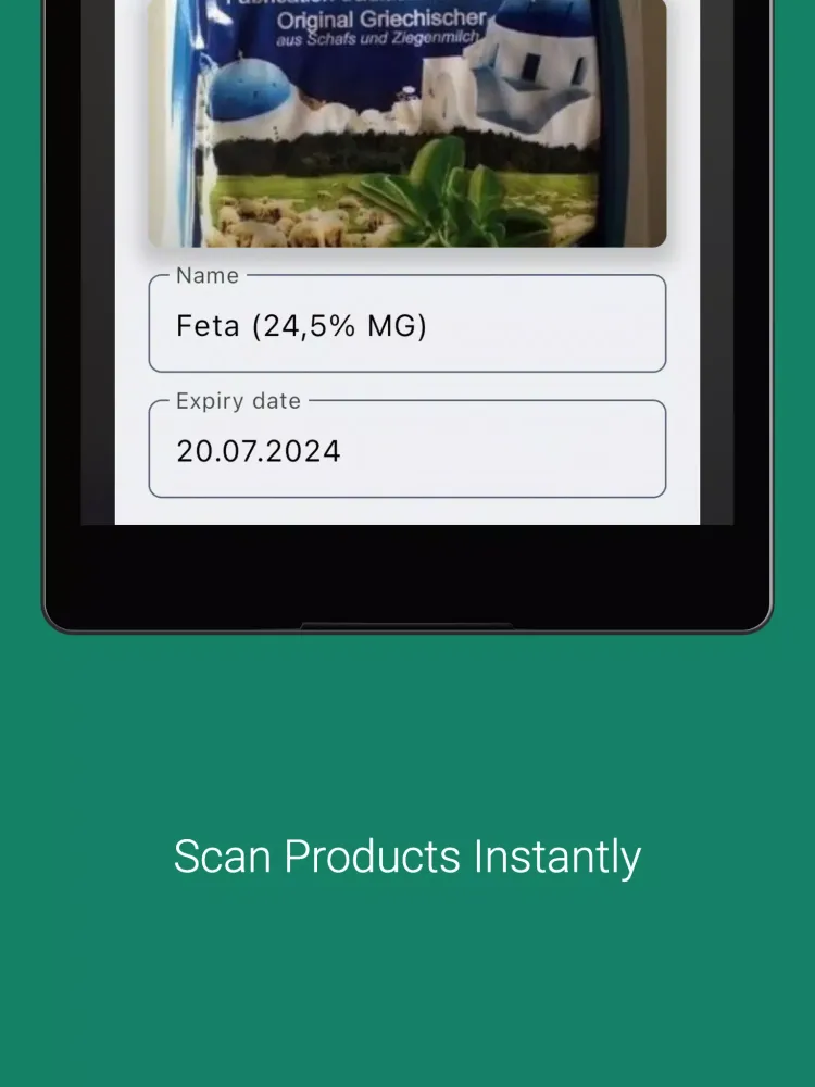 Food Alarm: Expiry Tracker سکرین شاٹس