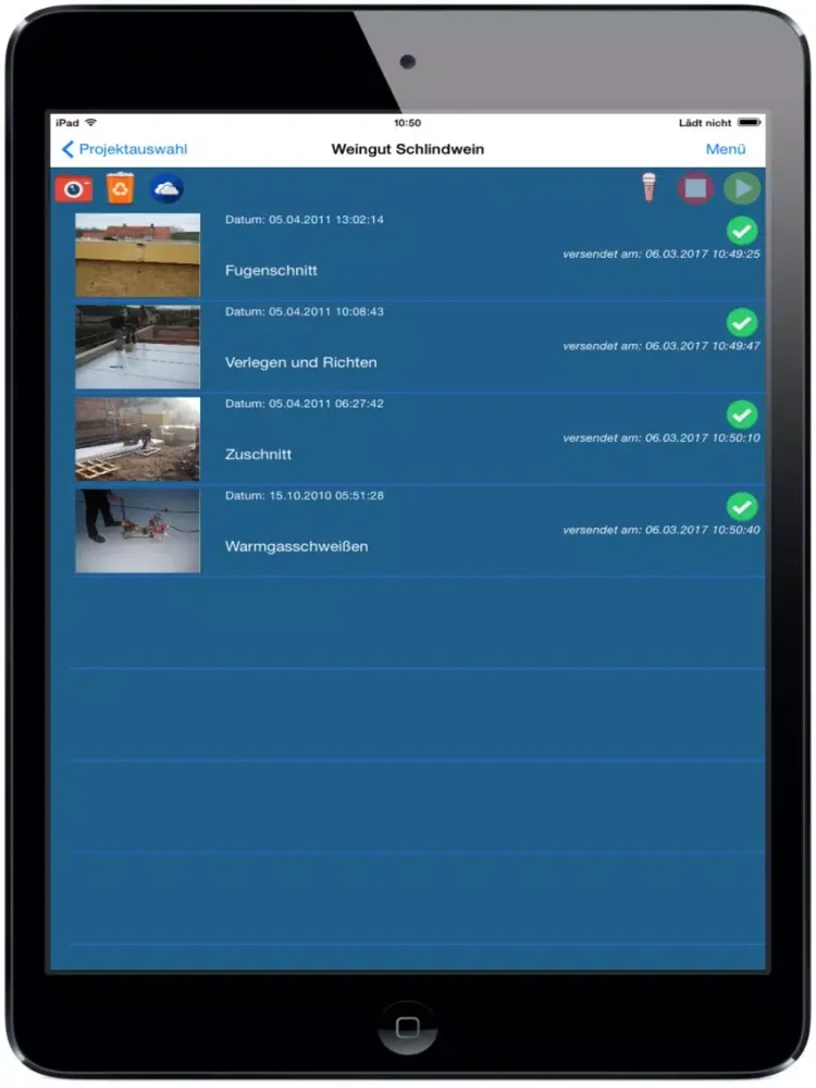 Codex PhotoApp iPad  Screenshots