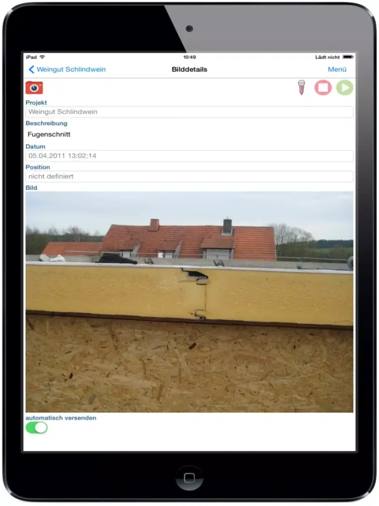 Codex PhotoApp iPad  Screenshots