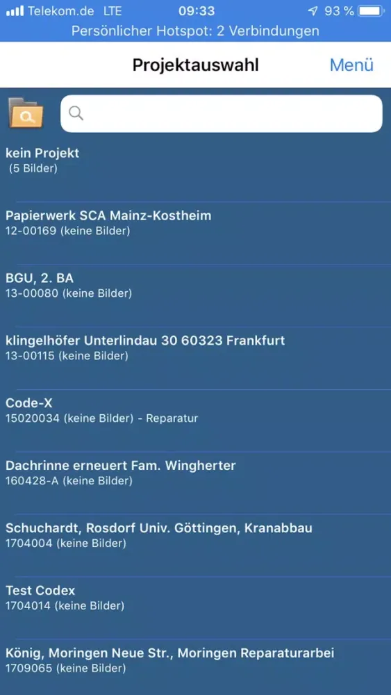 Codex PhotoApp Screenshots